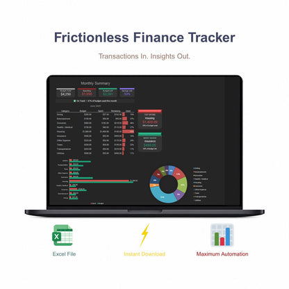 Frictionless Finance Tracker