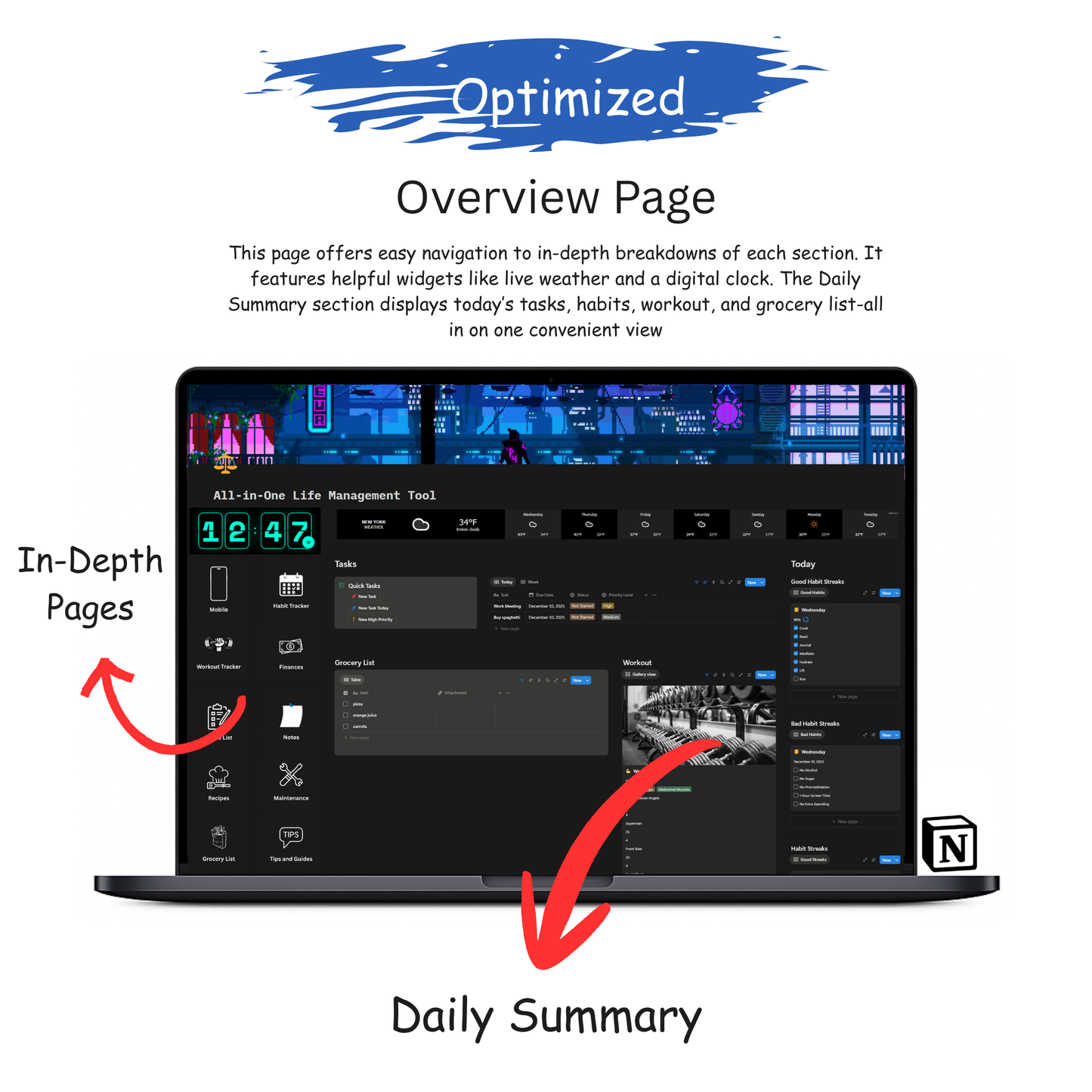 All-in-One Life Management Tool
