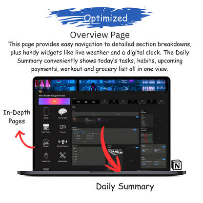 All-in-One Life Management Tool