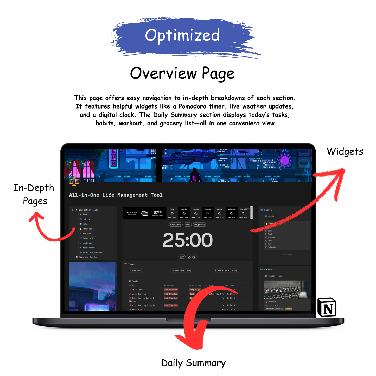 All-in-One Life Management Tool