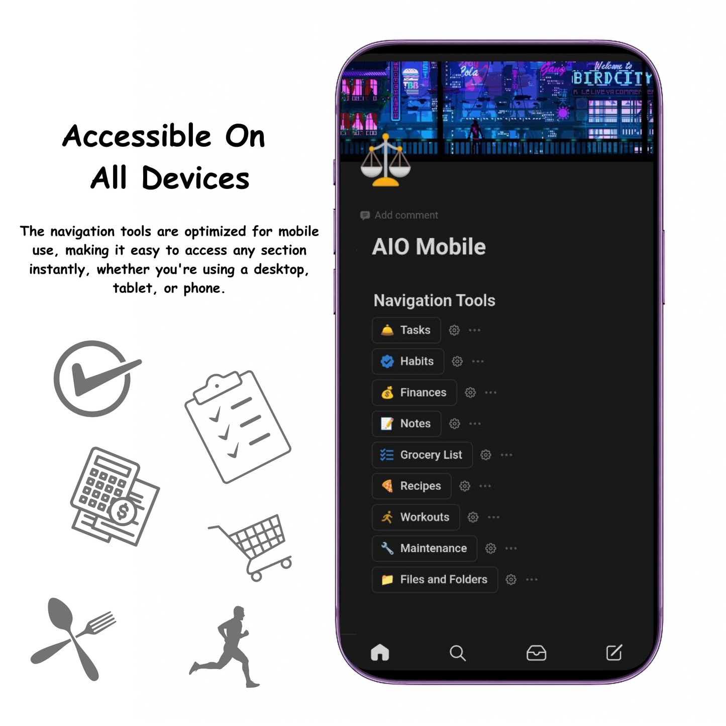 All-in-One Life Management Tool