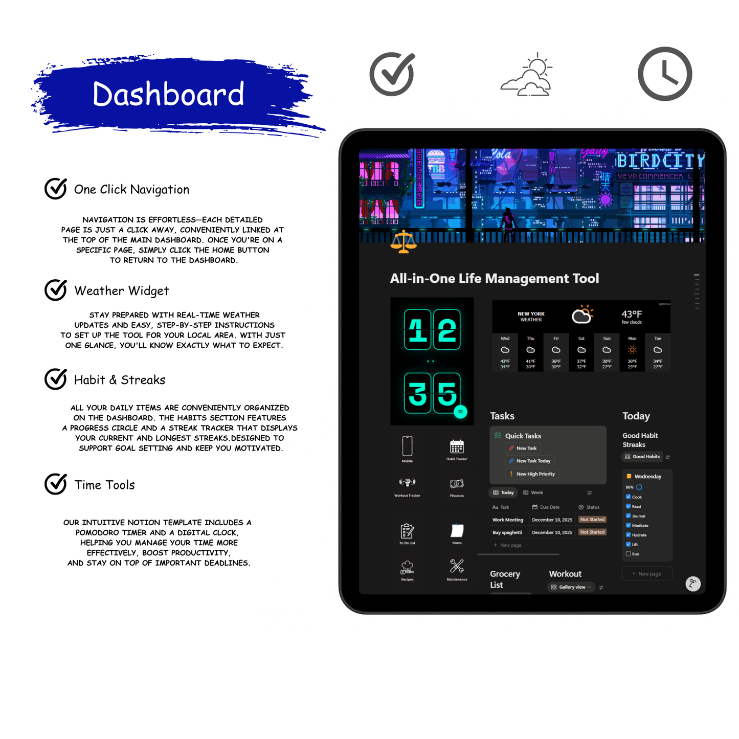 All-in-One Life Management Tool