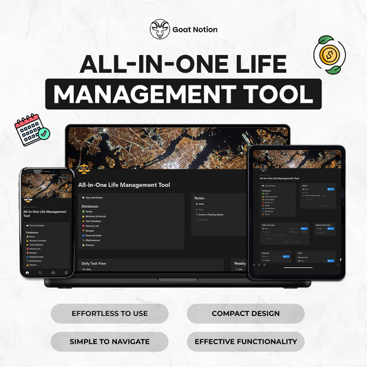 All-in-One Life Management Tool